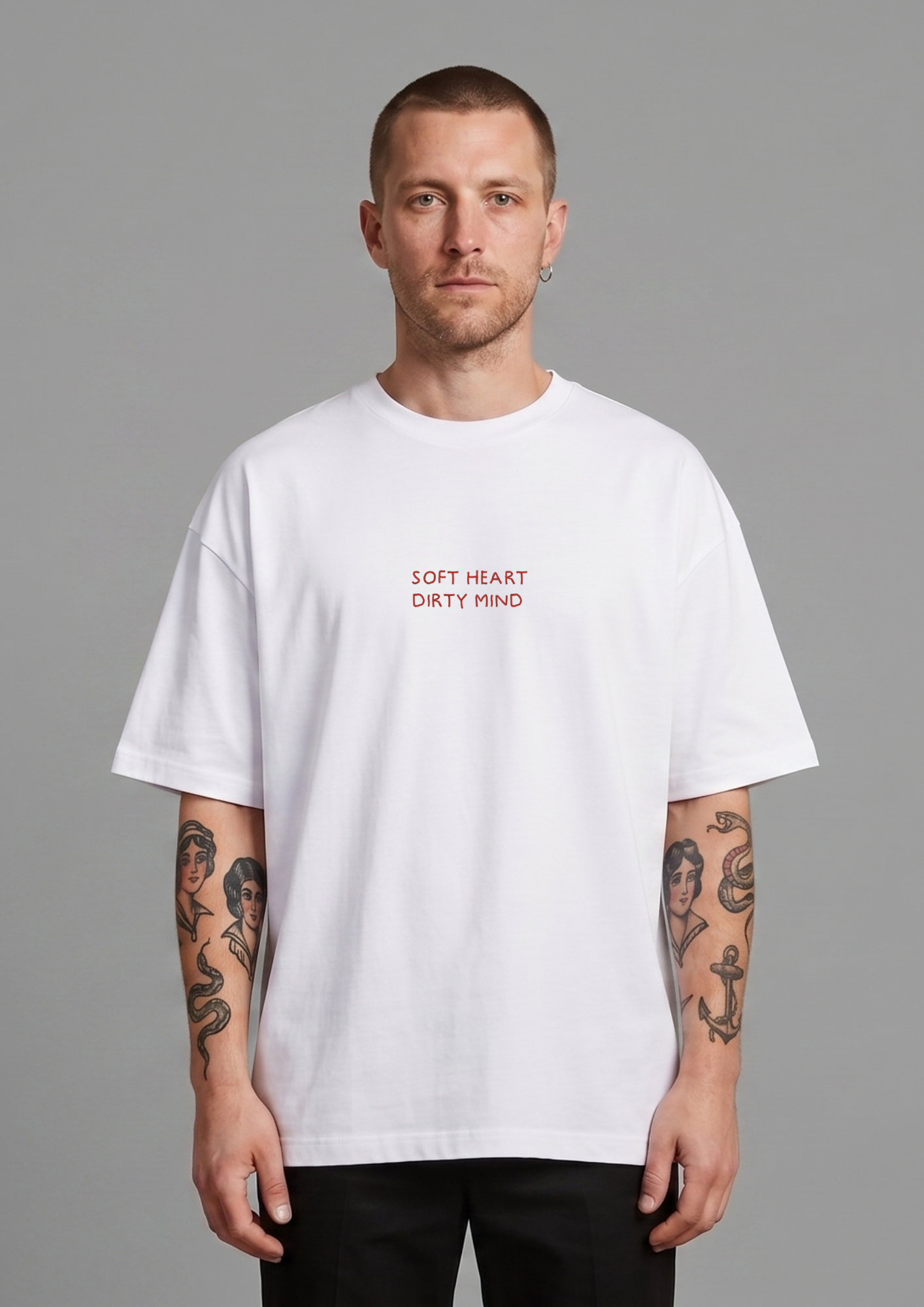 Soft heart dirty mind (T-shirt)