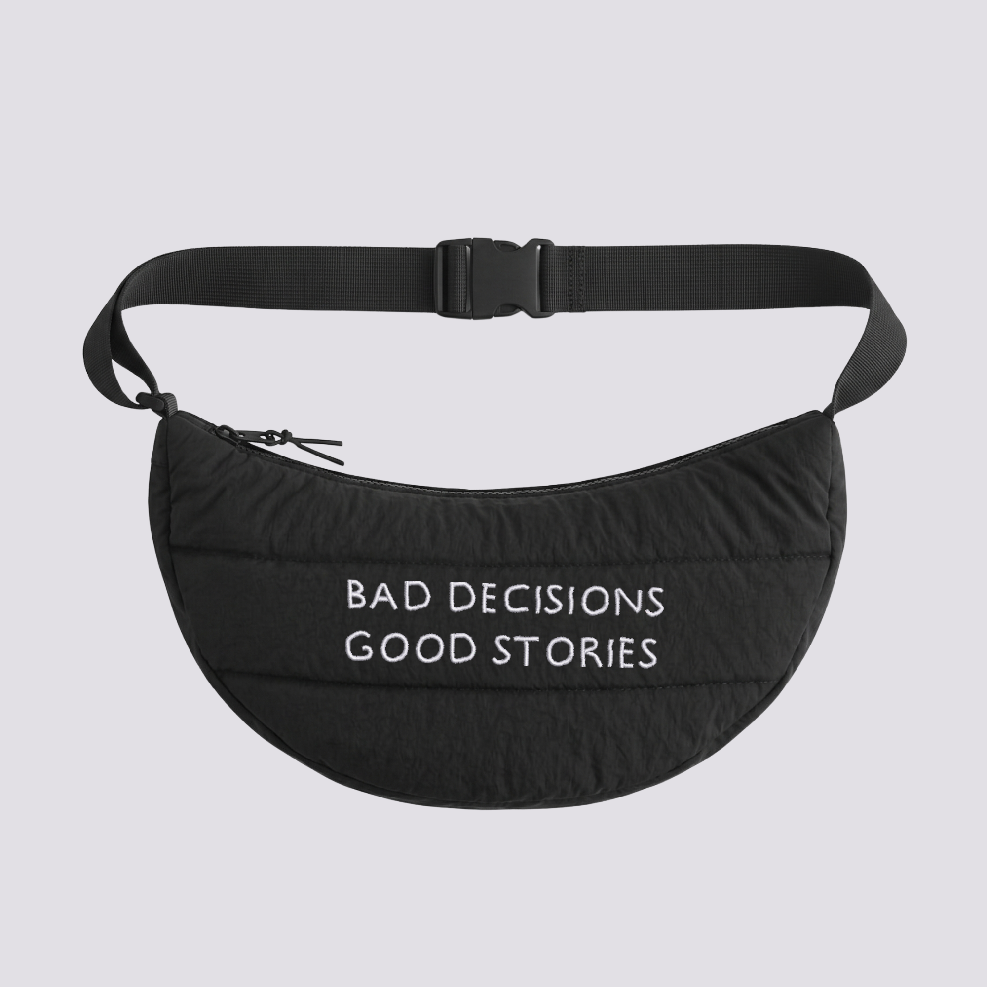 Bad decisions good stories (Hip bag)
