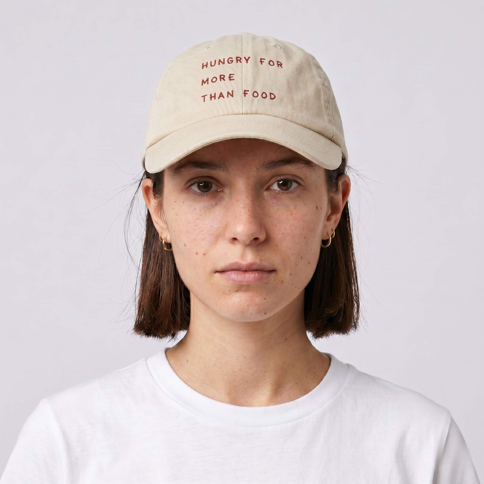 Hungry for more than food (Cap)