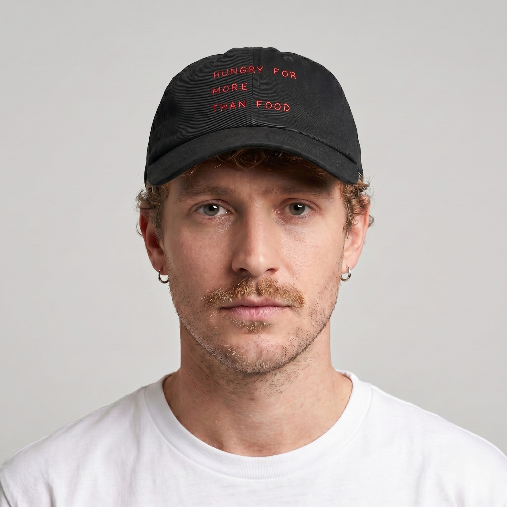 Hungry for more than food (Cap)