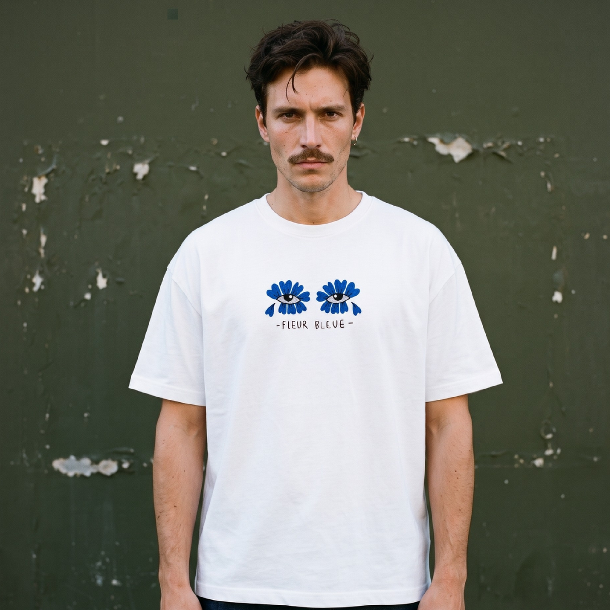 Fleur bleue (T-shirt)