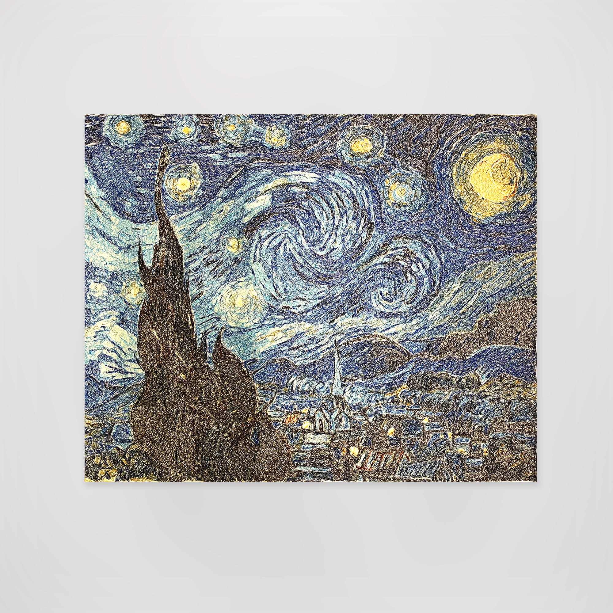 20 - La Nuit étoilée - Vincent van Gogh (1889)