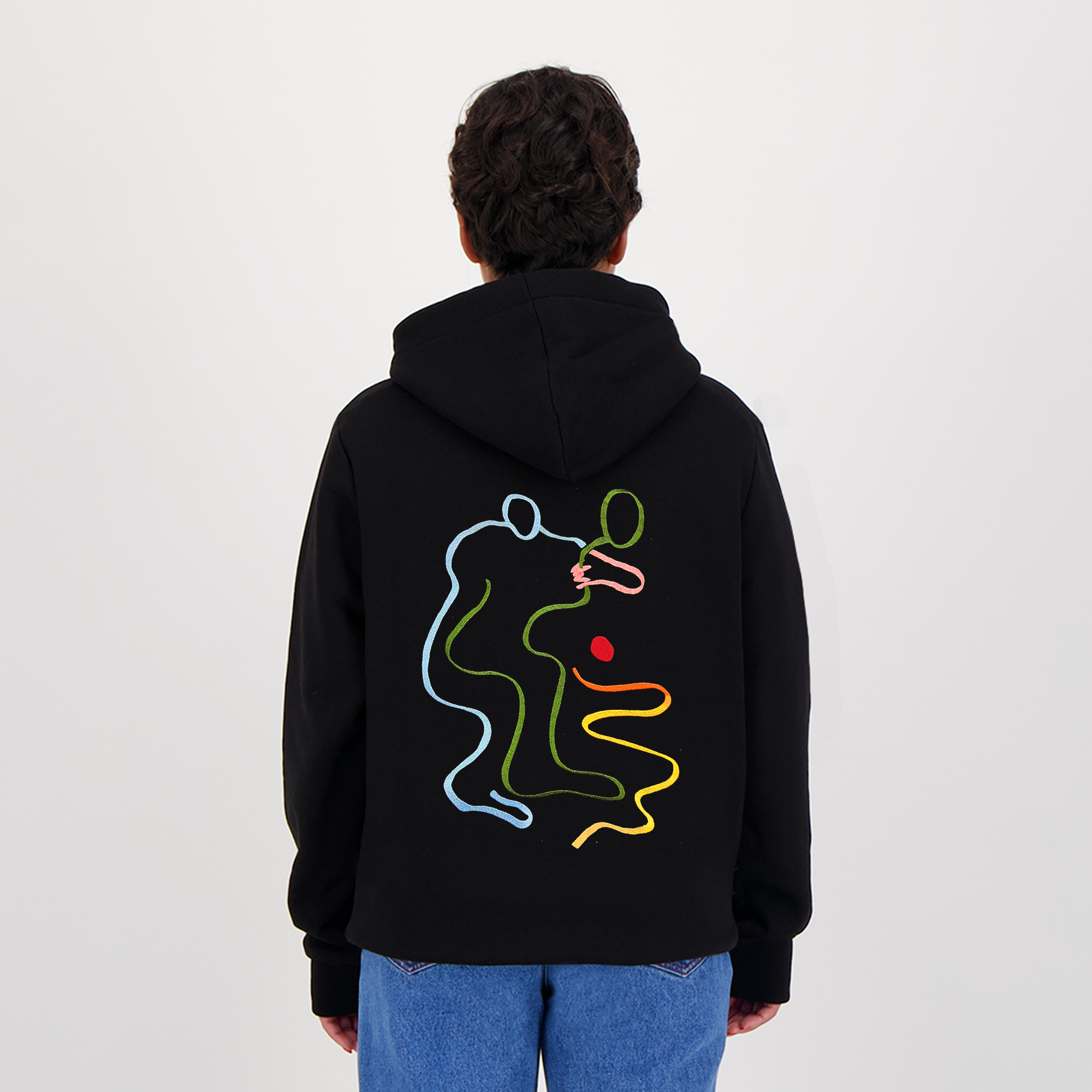 Un câlin au couché du soleil (Hoodie)