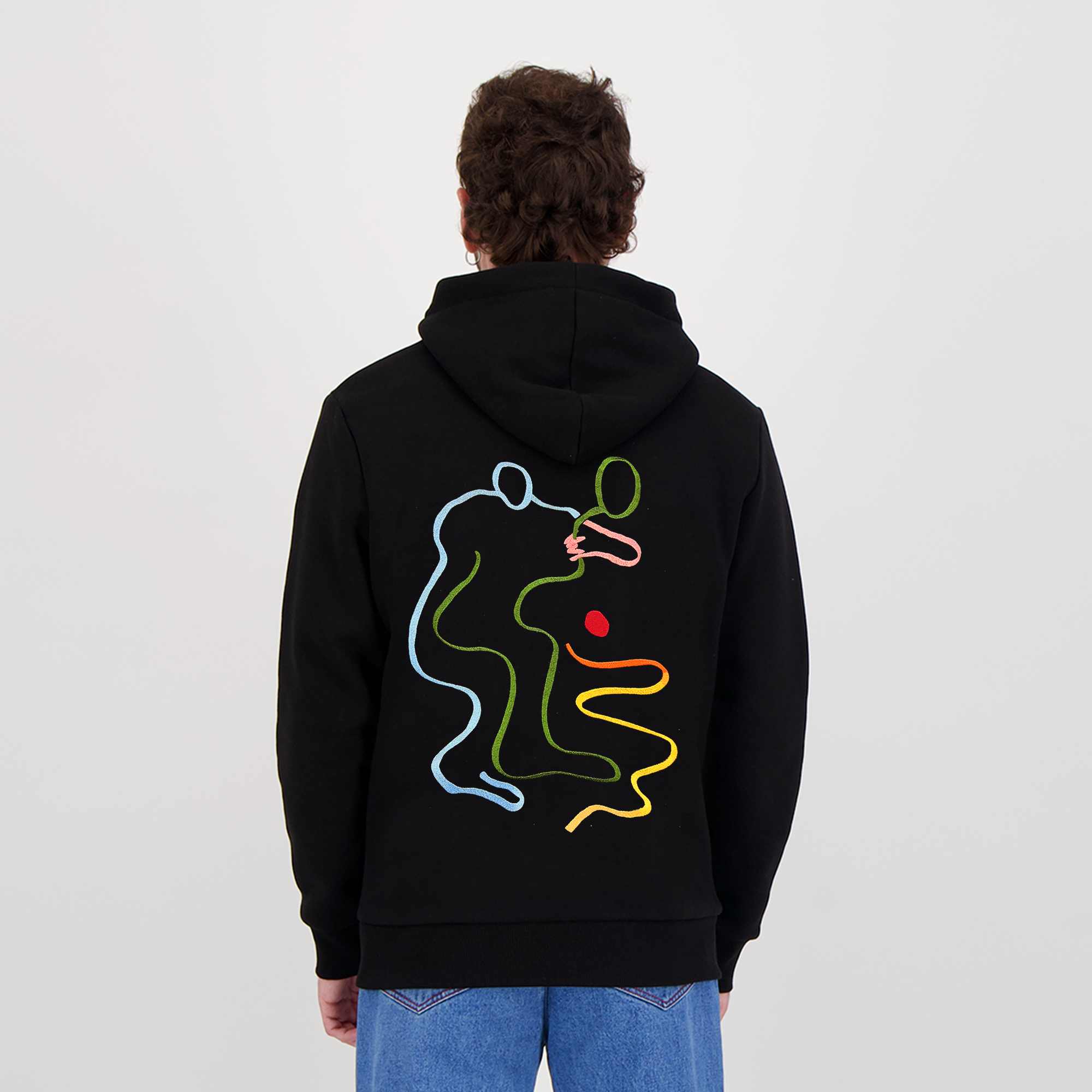 Un câlin au couché du soleil (Hoodie)