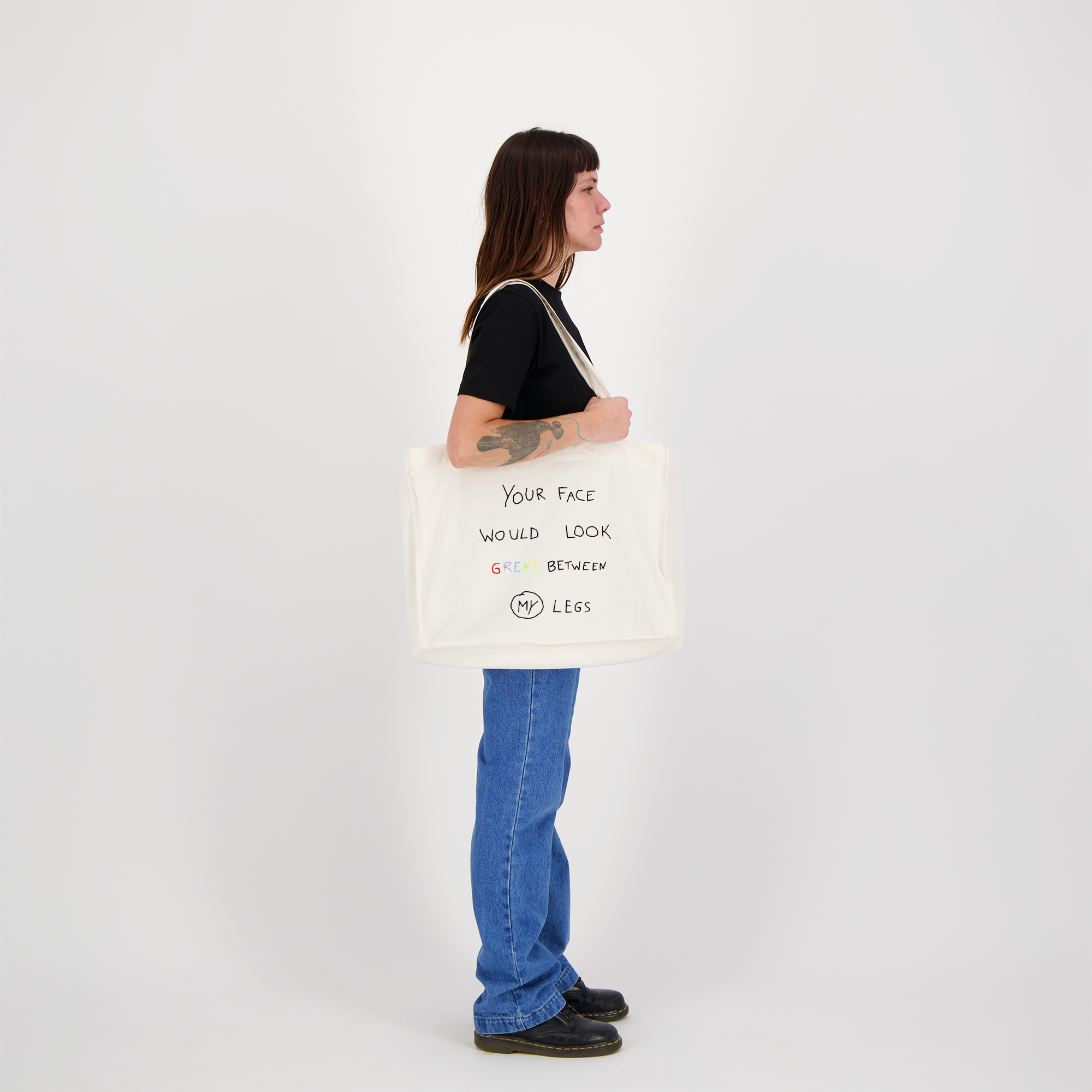 Your Face Would Look Great Between My Legs (Tote bag)